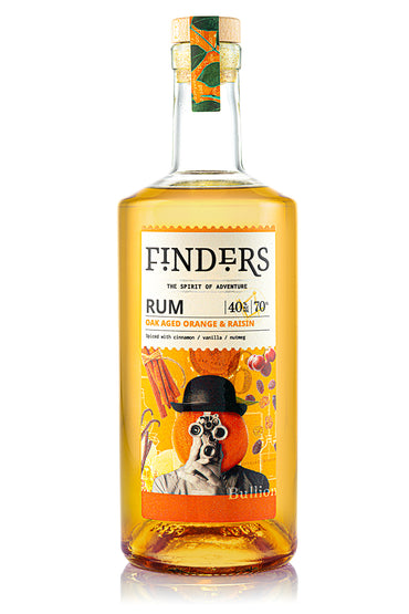 Oak Aged Orange & Raisin Golden Rum - Finders