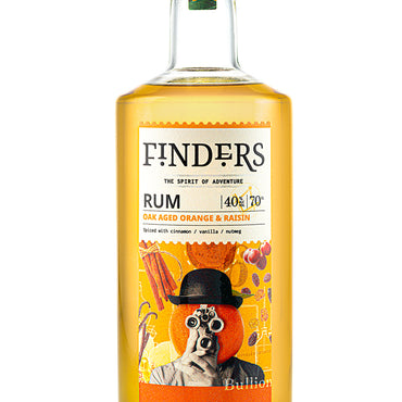 Oak Aged Orange & Raisin Golden Rum - Finders