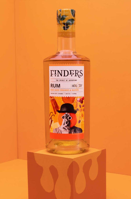 Oak Aged Orange & Raisin Golden Best Rum - Finders